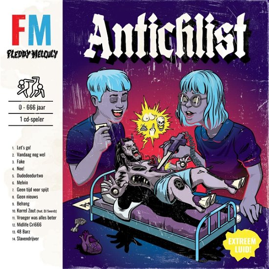 Cover for Fleddy Melculy · Antichlist (CD) (2023)