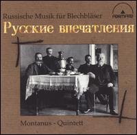Cover for Russian Music for Brass Quintet / Various (CD) (2005)