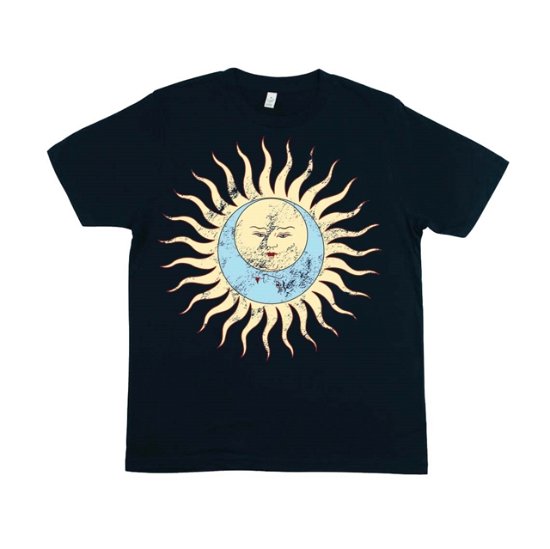 Cover for King Crimson · Larks Tongue In Aspic - Vintage Navy Distressed T-Shirt (T-shirt) [size M] (2021)