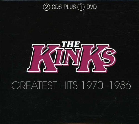 Cover for The Kinks · Kinks Greatest 1970 - 86 (2cd + Dvd) (CD) [Deluxe edition] [Digipak] (2007)