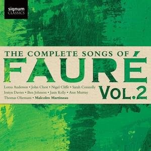 Cover for G. Faure · Complete Songs of Faure Vol.2 (CD) (2017)