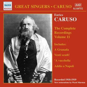 Great Singers: Enrico Caruso Compl Recordings 11 - Caruso - Música - Naxos Historical - 0636943175224 - 20 de enero de 2004