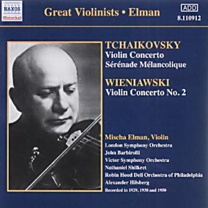 Violin Concertos - Tchaikovsky / Wieniawski - Musik - NAXOS - 0636943191224 - 28 februari 2002