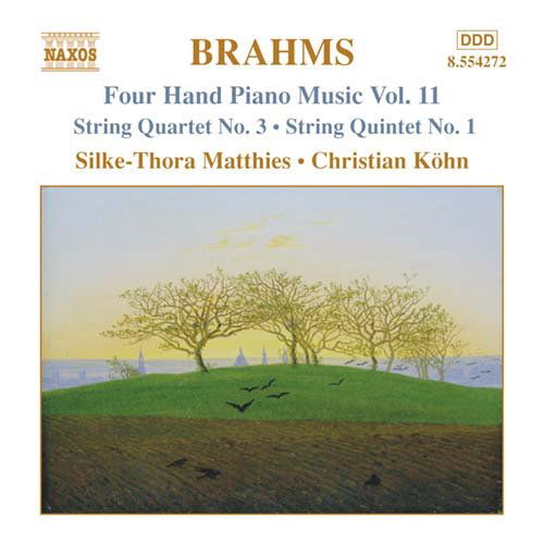 Brahmsfour Hand Piano Music Vol 11 - Matthieskohn - Muzyka - NAXOS - 0636943427224 - 31 maja 2004