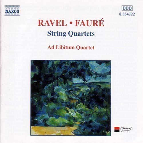String Quartets - Ravel / Faure - Musik - NAXOS - 0636943472224 - 25. april 2000