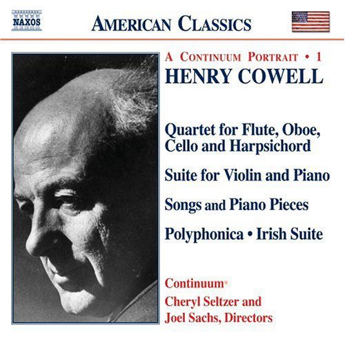 Cowellinstrumental Chamber Vocal 1 - Continuum - Música - NAXOS - 0636943919224 - 31 de janeiro de 2005