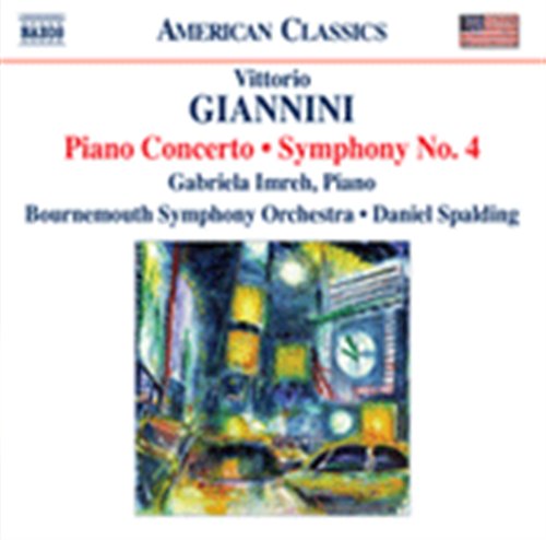 Giannini / Piano Cto / Symph No4 - Imreh / Bournemouth So / Spalding - Music - NAXOS CLASSICS - 0636943935224 - January 4, 2009