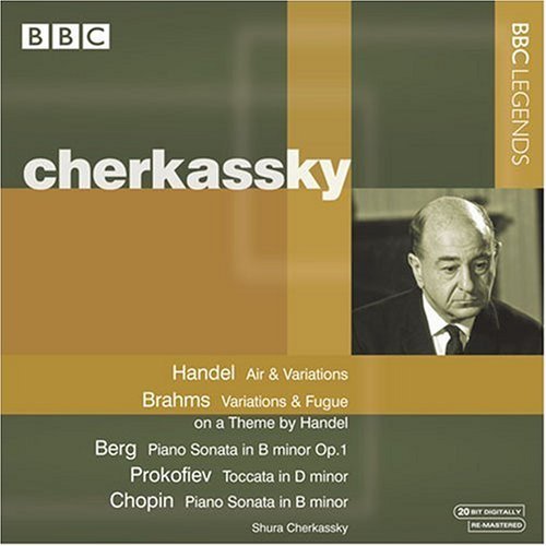 Cover for Shura Cherkassky · Shura Cherkassky: Recital - Handel, Brahms, Berg, Prokofiev, Chopin (CD) (2007)