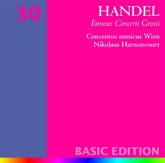Cover for Handel · Handel-famous Concerti Grossi- Harnoncourt 30 (CD)