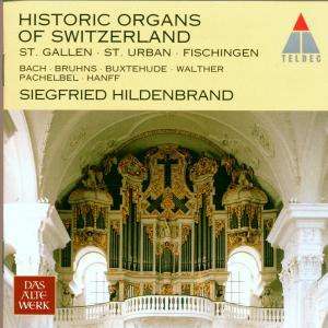 Cover for Historic Organs Of Switzerland · Historic Organs of Switzerland (CD)