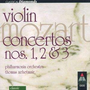 Mozart-violin Concertos Nâºs 1 2 & 3 - Mozart - Muziek - Teldec - 0706301964224 - 