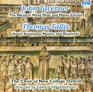 Cover for Tallis / Taverner / New College Oxford / Higginbottom · Tallissancte Deus (CD) (2018)
