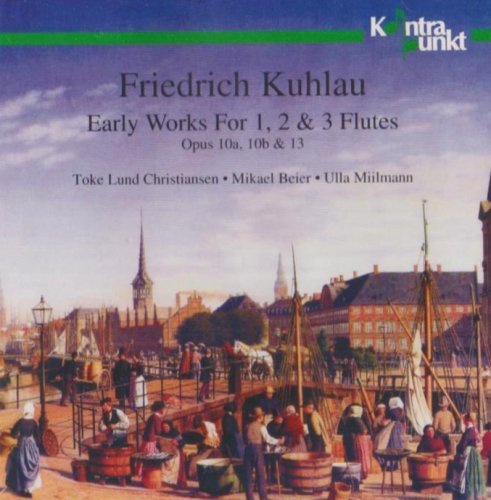 Early Works For 1,2,3 Flu - F. Kuhlau - Musikk - KONTRAPUNKT - 0716043225224 - 11. november 1999
