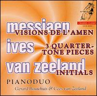 Visions De L Amen/3 Quarter Tone Pi - Messiaen / Yves / Van Zeeland - Music - CHANNEL CLASSICS - 0723385459224 - 1992