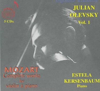 Cover for Wolfgang Amadeus Mozart · Complete Works For Violin (CD) [Box set] (2004)