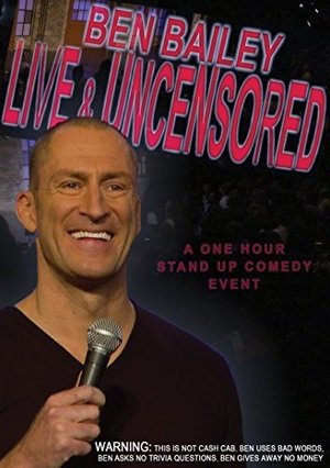 Cover for Ben Bailey · Ben Bailey Live and Uncensored (DVD) (2016)