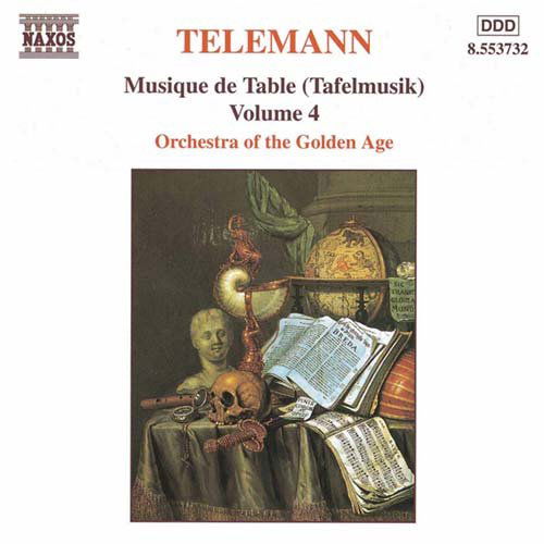 Cover for Telemann / Orchestra of the Golden Age · Musique De Table 4 (CD) (1999)