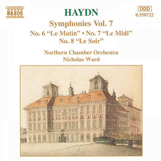 Cover for Haydn / Ward / Northern Chamber Orchestra · Symphonies 7 (CD) (1994)