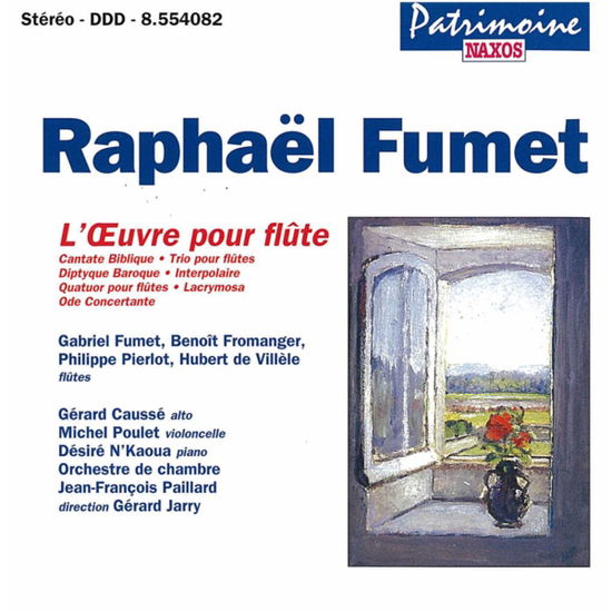 Cover for FUMET: L´Oeuvre pour flûte (CD) (2002)