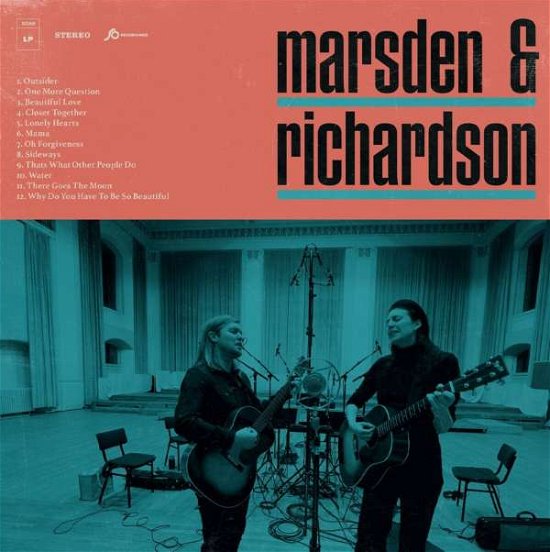 Cover for Marsden &amp; Richardson (CD) (2022)