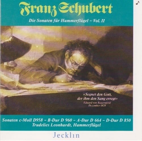Cover for F. Schubert · Die Sonaten Fur Vol.2 (CD) (2005)