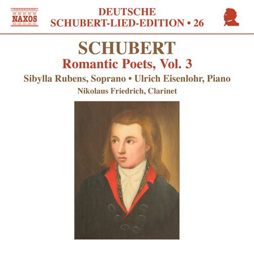 Schubertromantic Poets Vol 3 - Rubenseisenlohrfriedrich - Muziek - NAXOS - 0747313283224 - 31 maart 2008