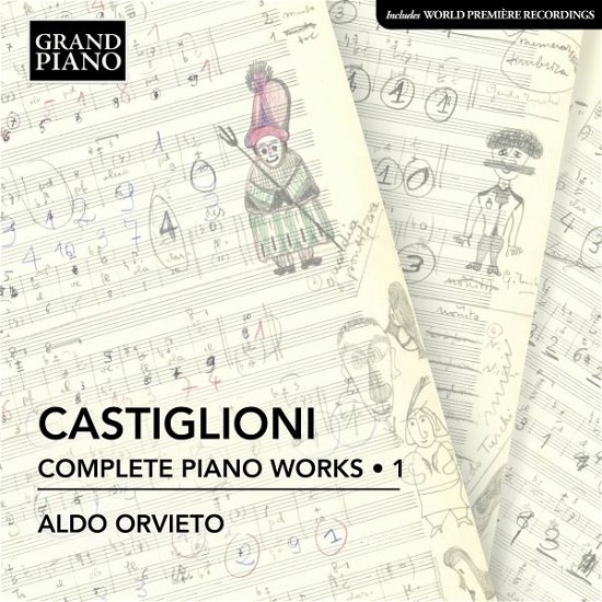 Castiglioni: Complete Piano Works, Vol. 1 - Aldo Orvieto - Muziek - GRAND PIANO - 0747313986224 - 7 oktober 2022