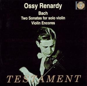 Sonatas Nos. 1&3 Testament Klassisk - Renardy Ossy - Music - DAN - 0749677129224 - 2000