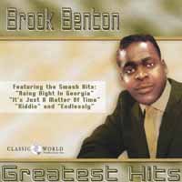 Cover for Brook Benton · Greatest Hits (CD) (2019)
