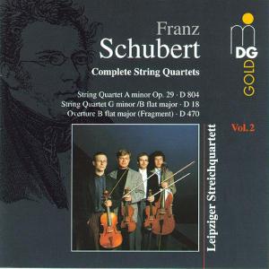 String Quartets 2 - Schubert / Leipzig String Quartet - Musiikki - MDG - 0760623060224 - tiistai 23. huhtikuuta 1996