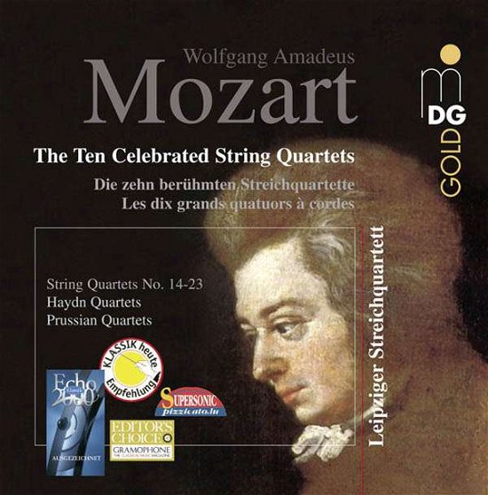 Cover for Leipziger Streichquartett · 10 Streichquartette (CD)