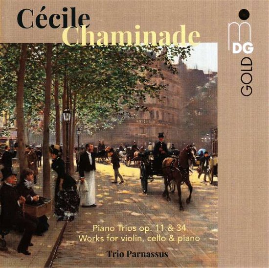 Chaminade,cecile / Trio Parnassus · Cecile Chaminade: Piano Trios Op 11 & 34 (CD) (2017)