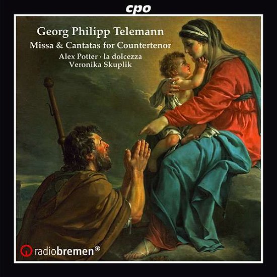 Cover for Telemann / Potter / Skuplik · Missa &amp; Cantatas Countertenor (CD) (2019)