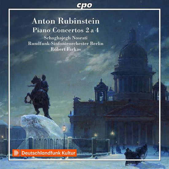 Anton Rubinstein: Piano Concertos 2 & 4 - Schaghajegh Nosrati - Musiikki - CPO - 0761203535224 - keskiviikko 3. maaliskuuta 2021