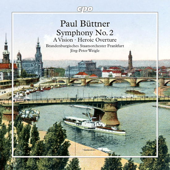 Cover for Buttner / Brandenburgisches Staatsorchester Frank · Symphony No. 2 a Vision Heroic Overture (CD) (2025)