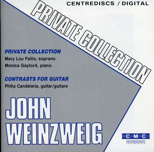 Cover for Weinzweig / Gaylord / Candelaria · Private Collection (CD) (1985)