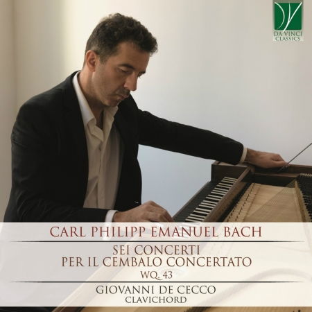 Cover for Bach,cpe / De Cecco,giovanni · Cpe Bach: Sei Concerti Per Il Cembalo Concertato (CD) (2019)