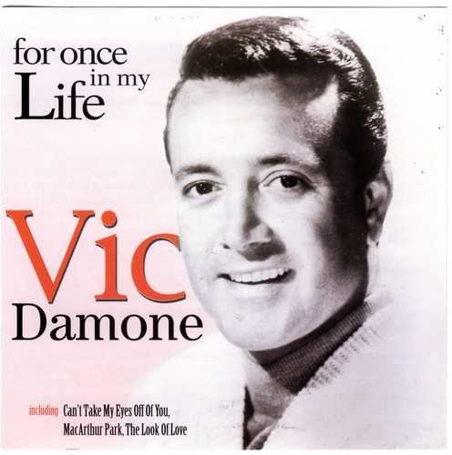Cover for Vic Damone · For Once In My Life (CD) (2001)