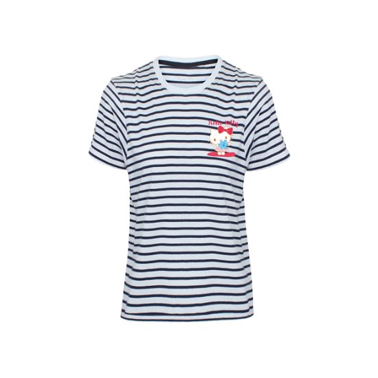 Cover for Hello Kitty · Striped (T-shirt) [size XL] [White edition] (2018)