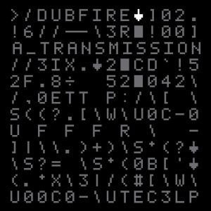 Cover for Dubfire · A Transmission (CD)