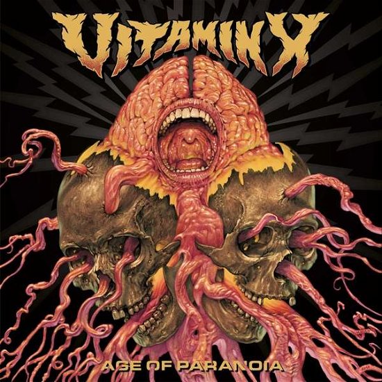 Cover for Vitamin X · Age Of Paranoia (CD) (2018)