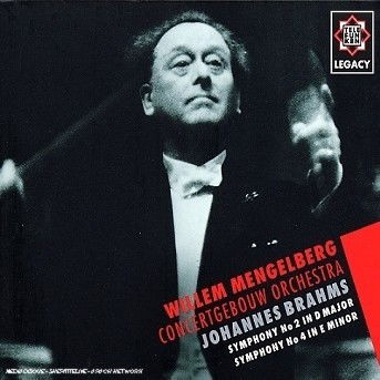 Cover for Mengelberg Willem · Brahms: Sinfonien 2 &amp; 4 (CD)