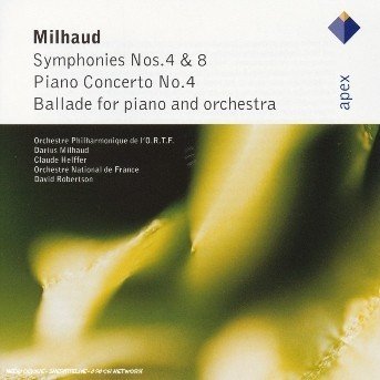 Milhaud: Symp. N. 4 & 8 & Pian - Robbie Robertson - Music - WEA - 0809274998224 - September 3, 2014