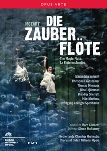 Cover for Wolfgang Amadeus Mozart · Die Zauberflote (DVD) (2015)