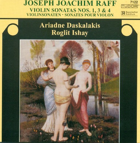 Cover for Raff / Daskalakis / Roglit · Violin Sonatas No 1 in E Major Op 73 (CD) (2005)