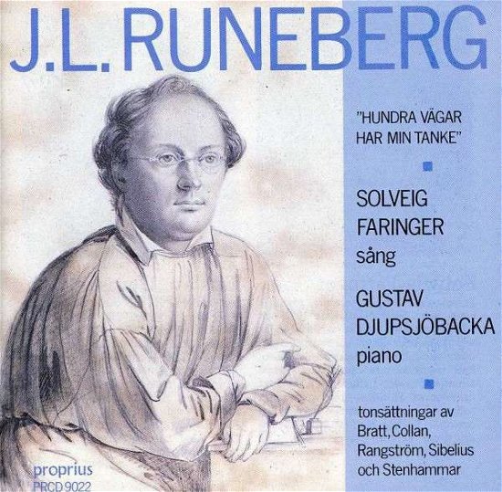 Cover for Bratt / Solveig Faringer · Hundra Vagar Har Min Tanke (CD) (1989)