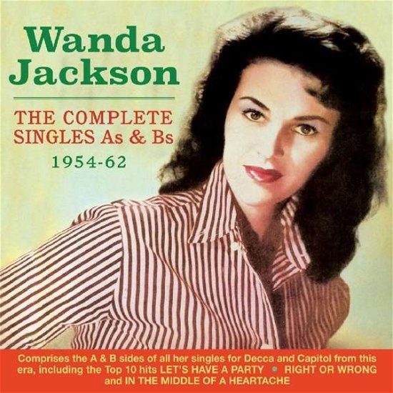 Cover for Wanda Jackson · The Complete Singles As &amp; Bs 1954-62 (CD) (2018)