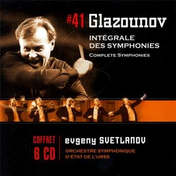 Glazunov: Symphonies - Glazunov / Svetlanov,evgeny - Muziek - WARNER CLASSICS - 0825646816224 - 25 mei 2010