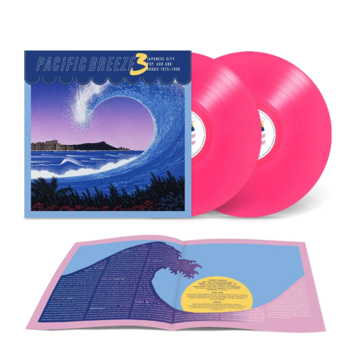 Cover for Pacific Breeze Volume 3 (LP) [Twilight Sunset Pink Wax edition] (2023)