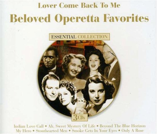 Cover for Eddy,nelson / Macdonald,jean · Lover Come Back To Me: Beloved Operetta Favorites (CD) (2020)